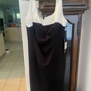 Karl Lagerfeld black & white Paris sheath dress. Brand new with tags.